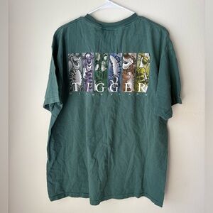 Vintage Disneyland Tigger Green T-Shirt XL